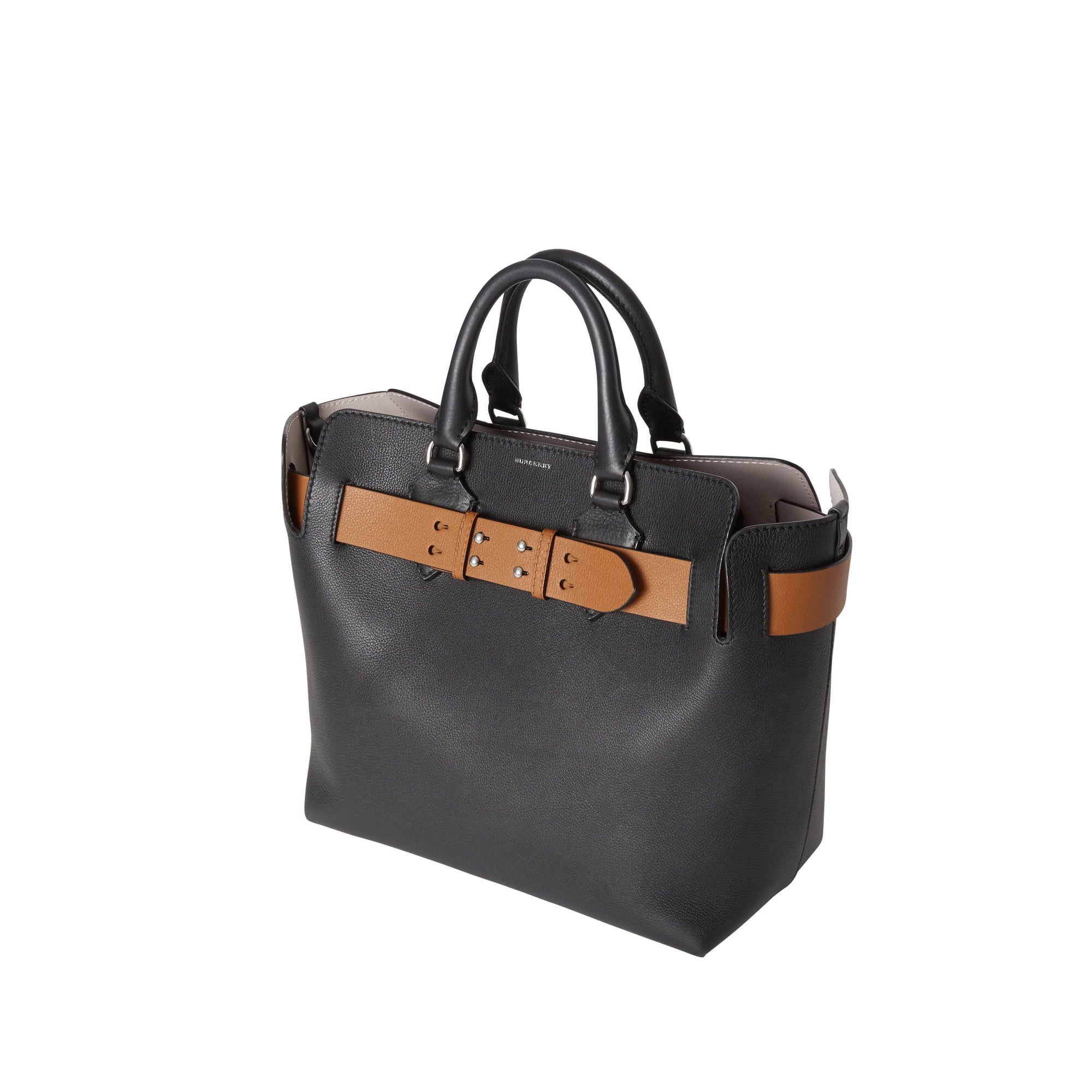BLACK 2 Sac The Belt moyen en cuir
