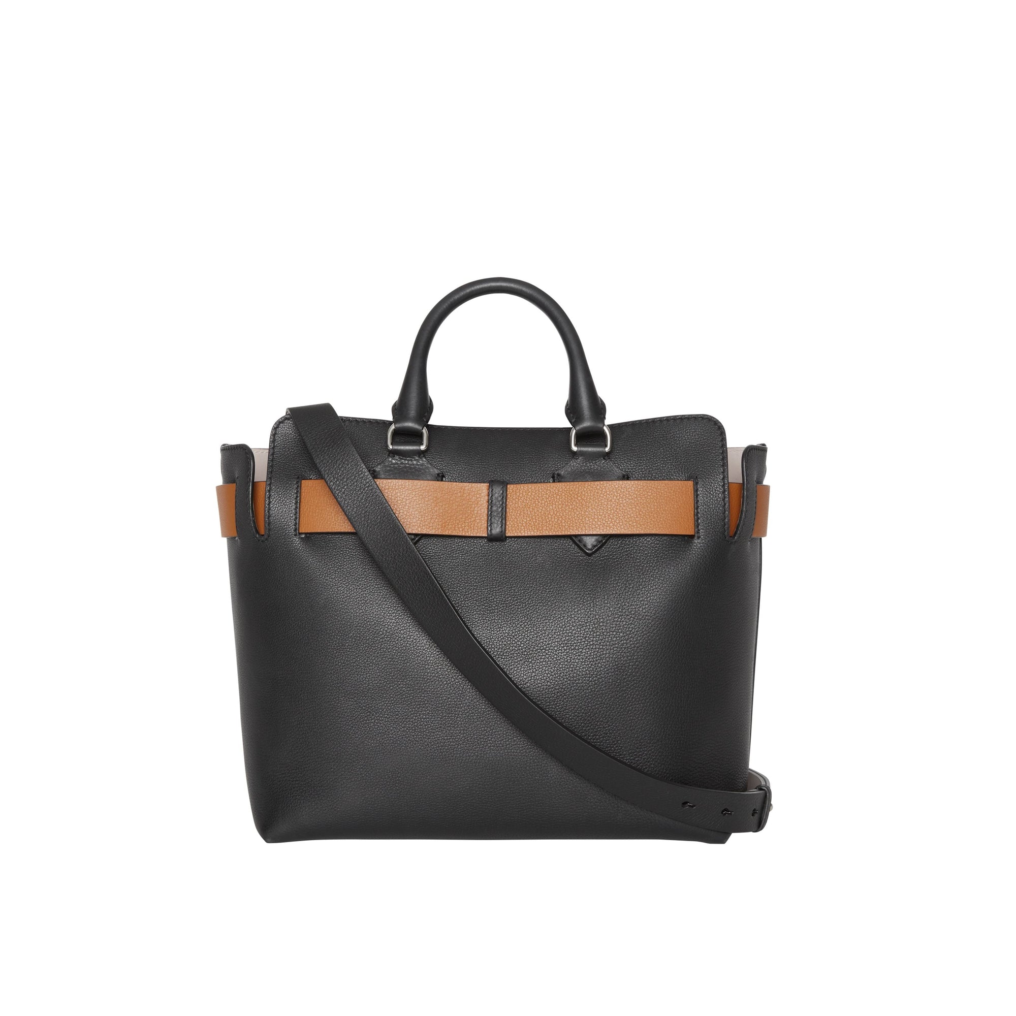 BLACK 2 Sac The Belt moyen en cuir
