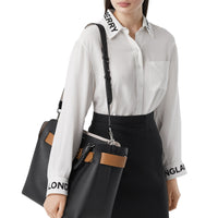 BLACK 2 Sac The Belt moyen en cuir