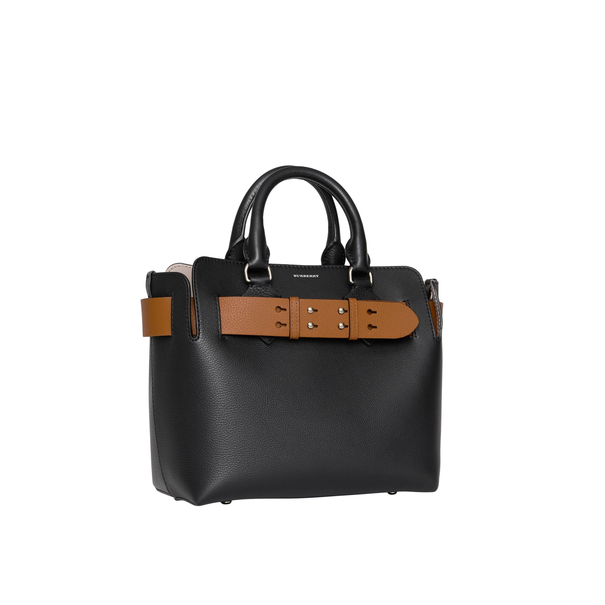 Petit sac the belt en cuir - Noir