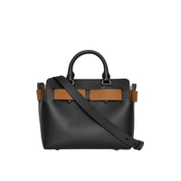 Petit sac the belt en cuir - Noir
