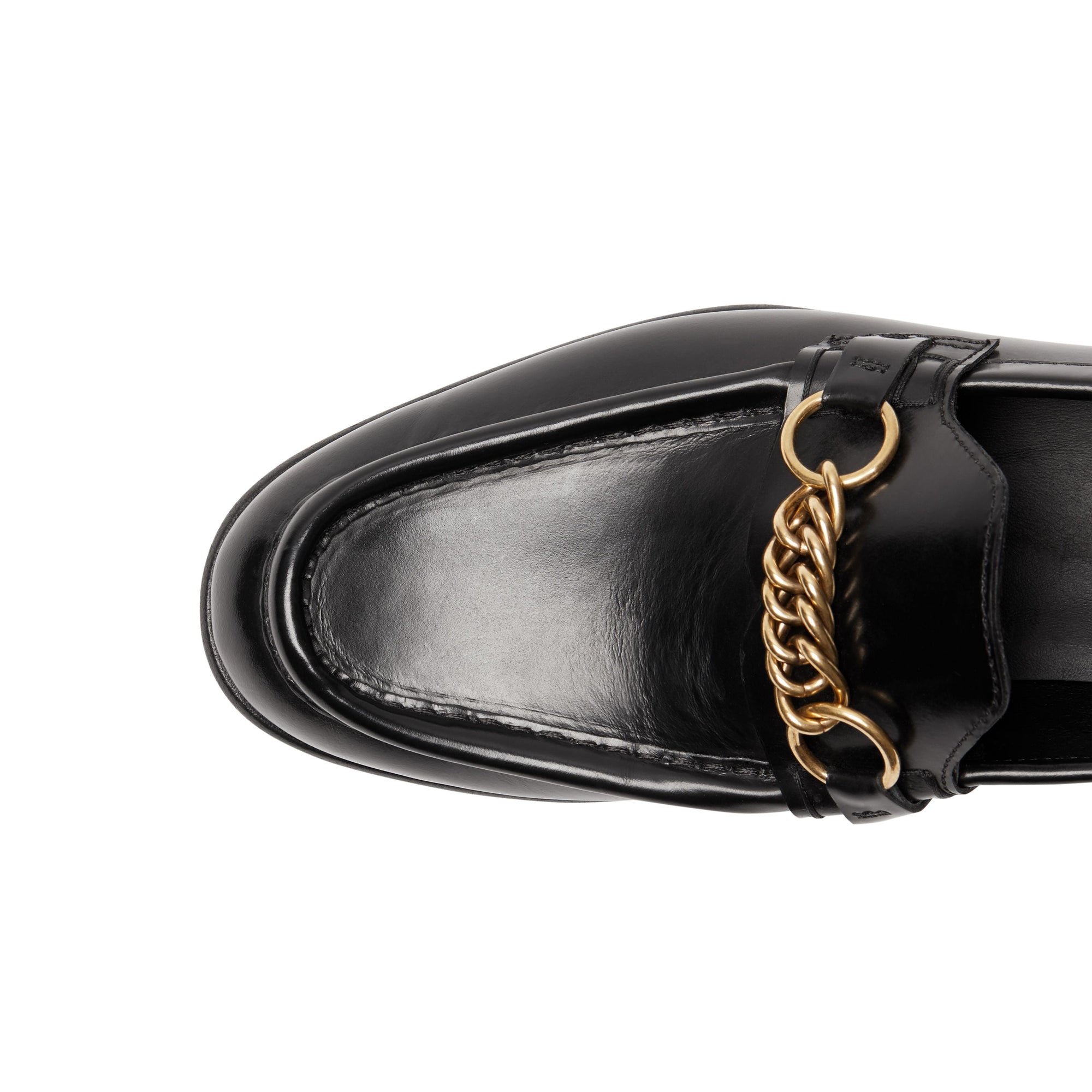 Mocassins The Link en cuir - Noir