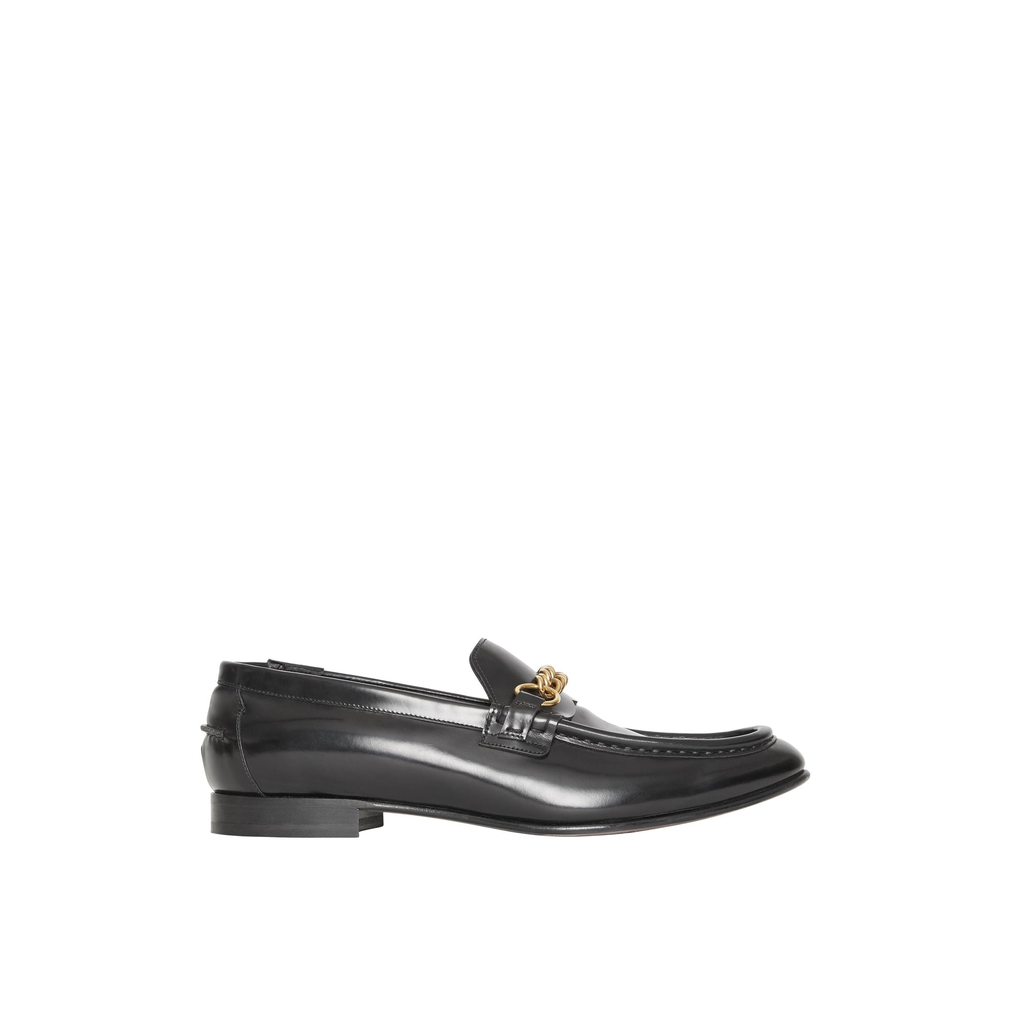 BLACK Mocassins The Link en cuir
