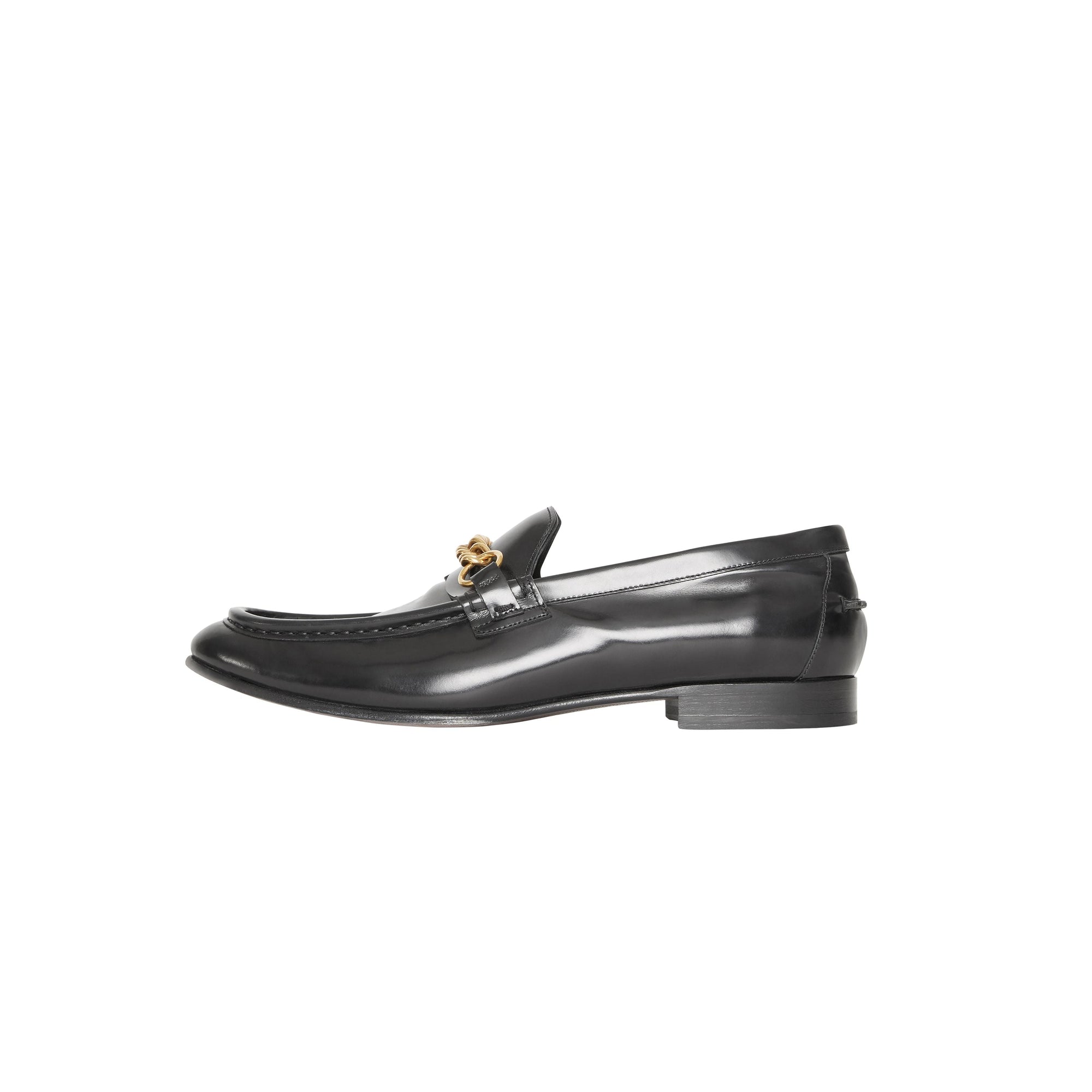 BLACK Mocassins The Link en cuir