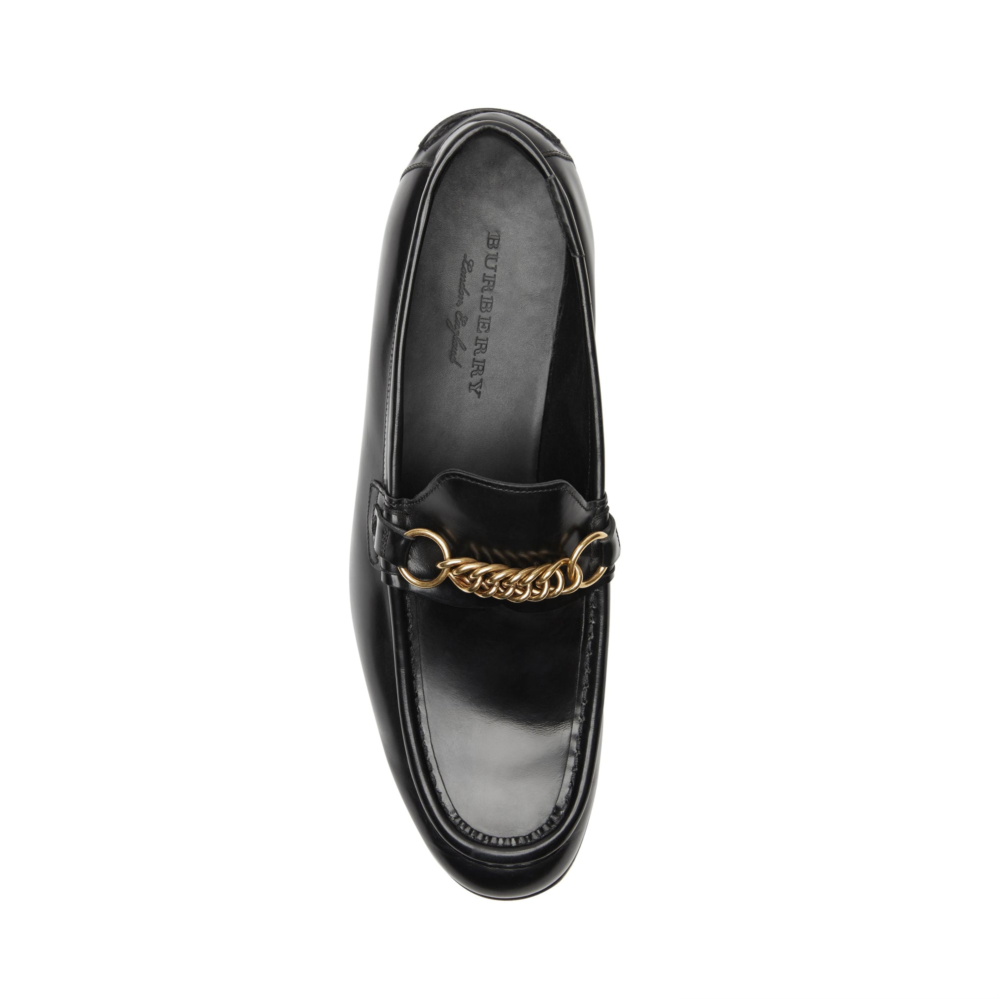 BLACK Mocassins The Link en cuir