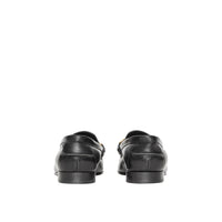 BLACK Mocassins The Link en cuir