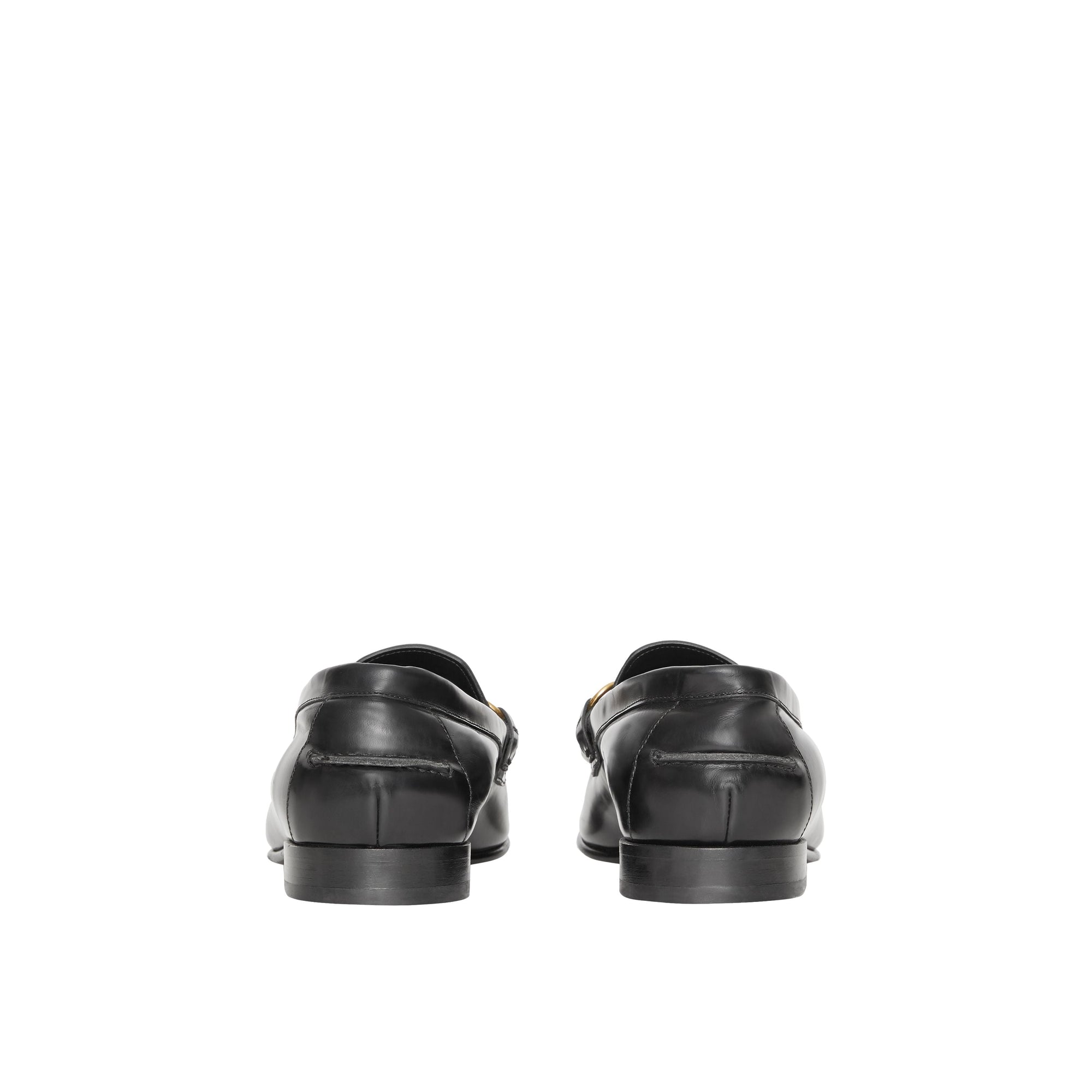 BLACK Mocassins The Link en cuir