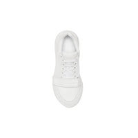 OPTIC WHITE Sneakers en cuir velours, néoprène et cuir