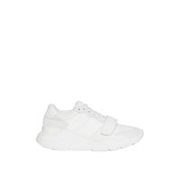 OPTIC WHITE Sneakers en cuir velours, néoprène et cuir