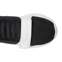 BLACK/OPTIC WHITE Sneakers en cuir velours, néoprène et cuir