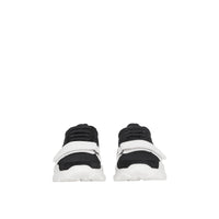 BLACK/OPTIC WHITE Sneakers en cuir velours, néoprène et cuir