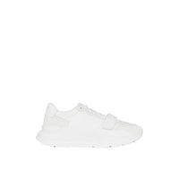 OPT WHITE/OPT WHITE Sneakers en cuir velours, néoprène et cuir