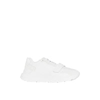 OPT WHITE/OPT WHITE Sneakers en cuir velours, néoprène et cuir