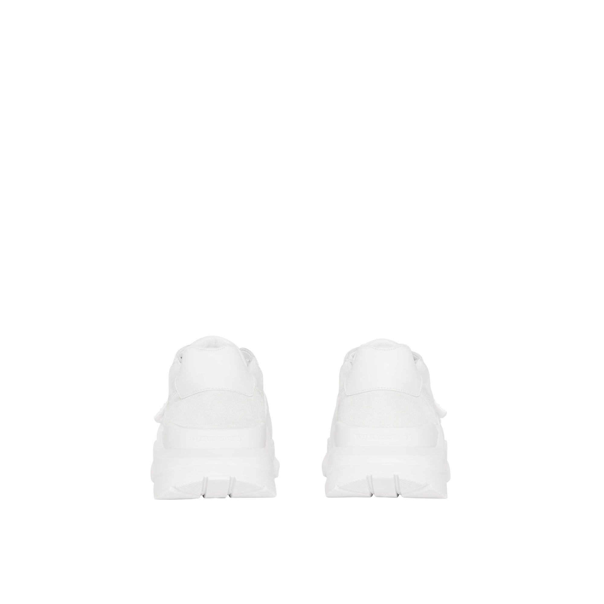 OPT WHITE/OPT WHITE Sneakers en cuir velours, néoprène et cuir
