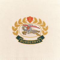 Écharpe classique en cachemire avec logo d'archive - Blanc