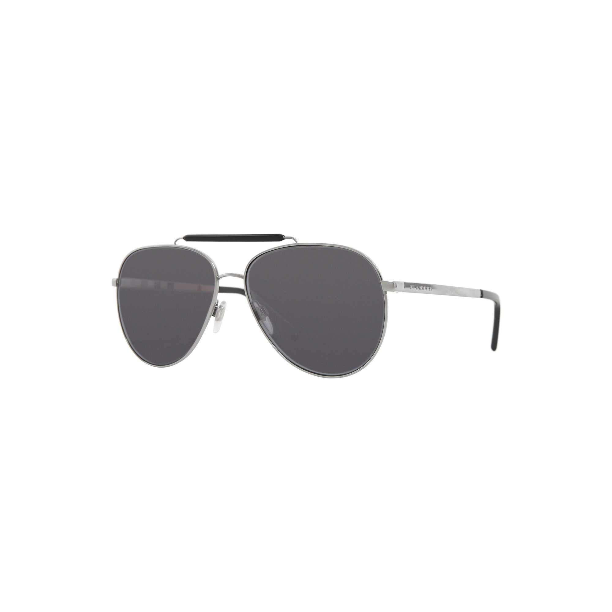Lunettes de soleil aviateur avec double pont - Noir