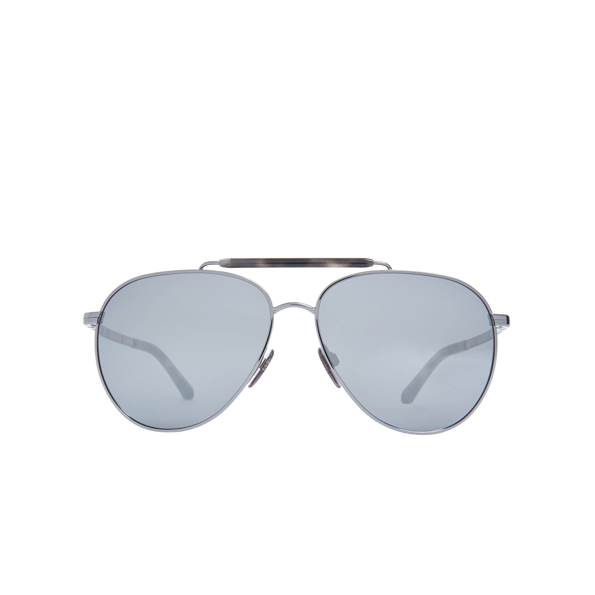 Lunettes de soleil aviateur avec double pont - Gris