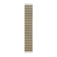 PALE POWDER GREEN Écharpe classique en cachemire Vintage check