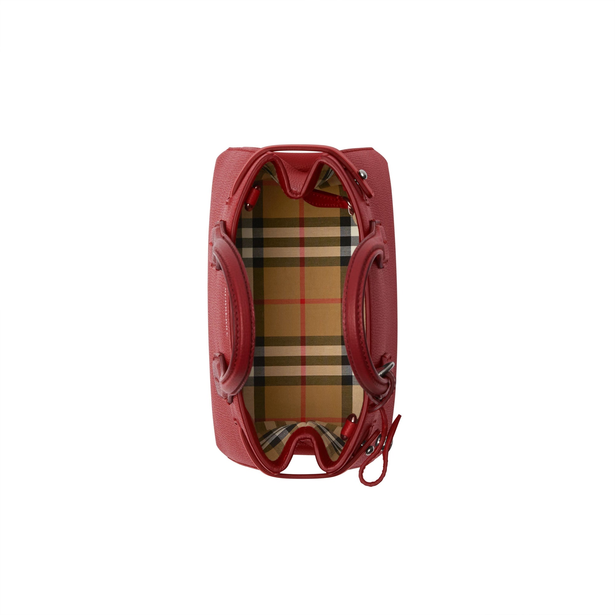 CRIMSON Sac The Baby Banner en cuir et Vintage check