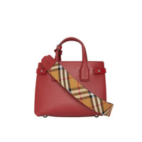 CRIMSON Sac The Baby Banner en cuir et Vintage check