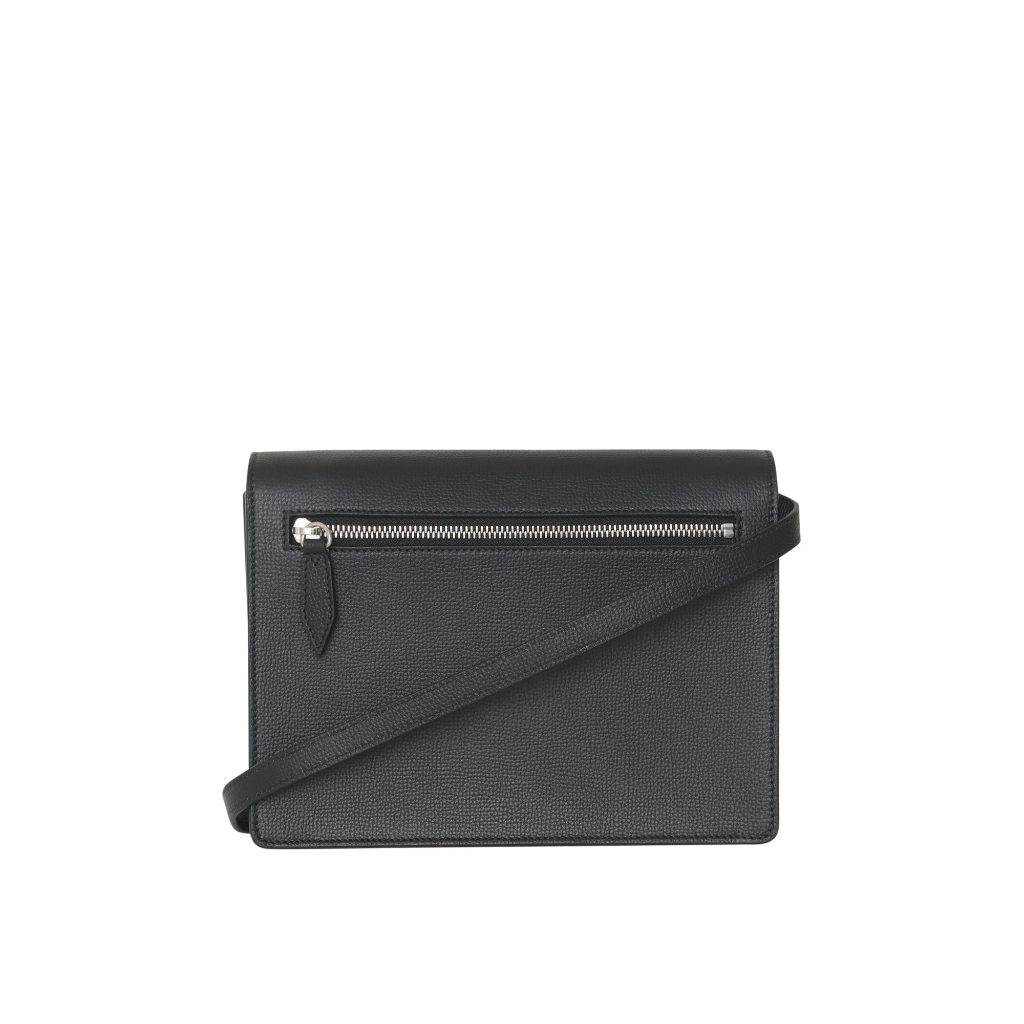 BLACK Petit sac à bandoulière en cuir et à motif Vintage check