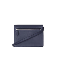 REGENCY BLUE Petit sac à bandoulière en cuir et à motif Vintage check
