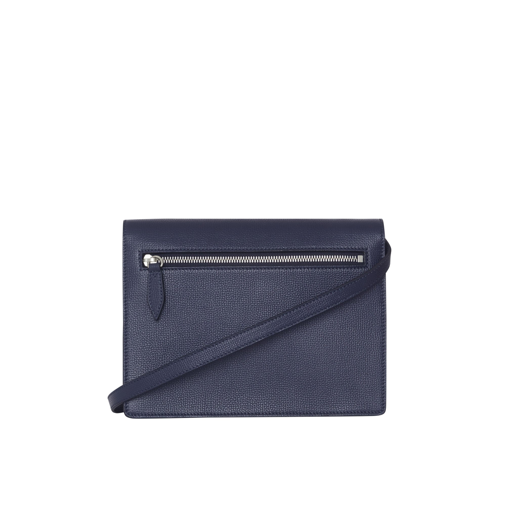 REGENCY BLUE Petit sac à bandoulière en cuir et à motif Vintage check