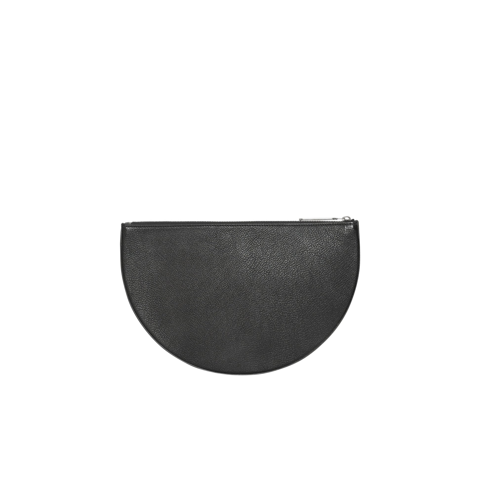 BLACK 2 Clutch The D en cuir