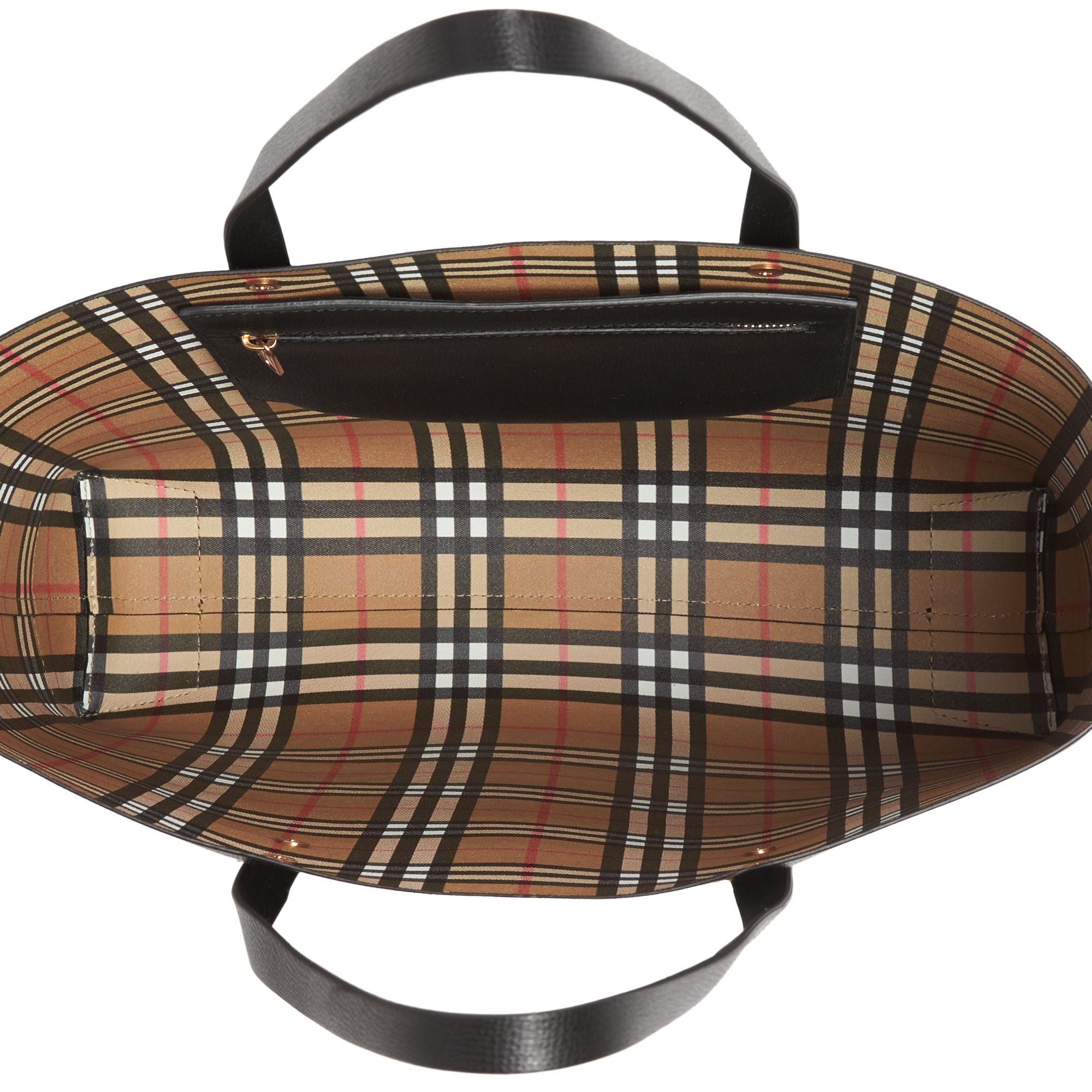 BLACK Grand sac cabas en cuir avec écusson