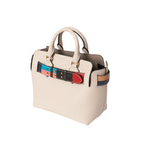 LIMESTONE Petit sac The Belt en cuir avec détail color-block