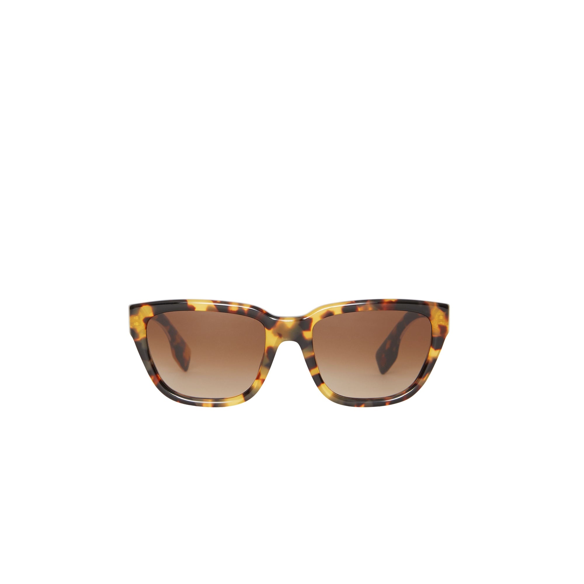 Lunettes de soleil à monture carrée - Écaille de Tortue