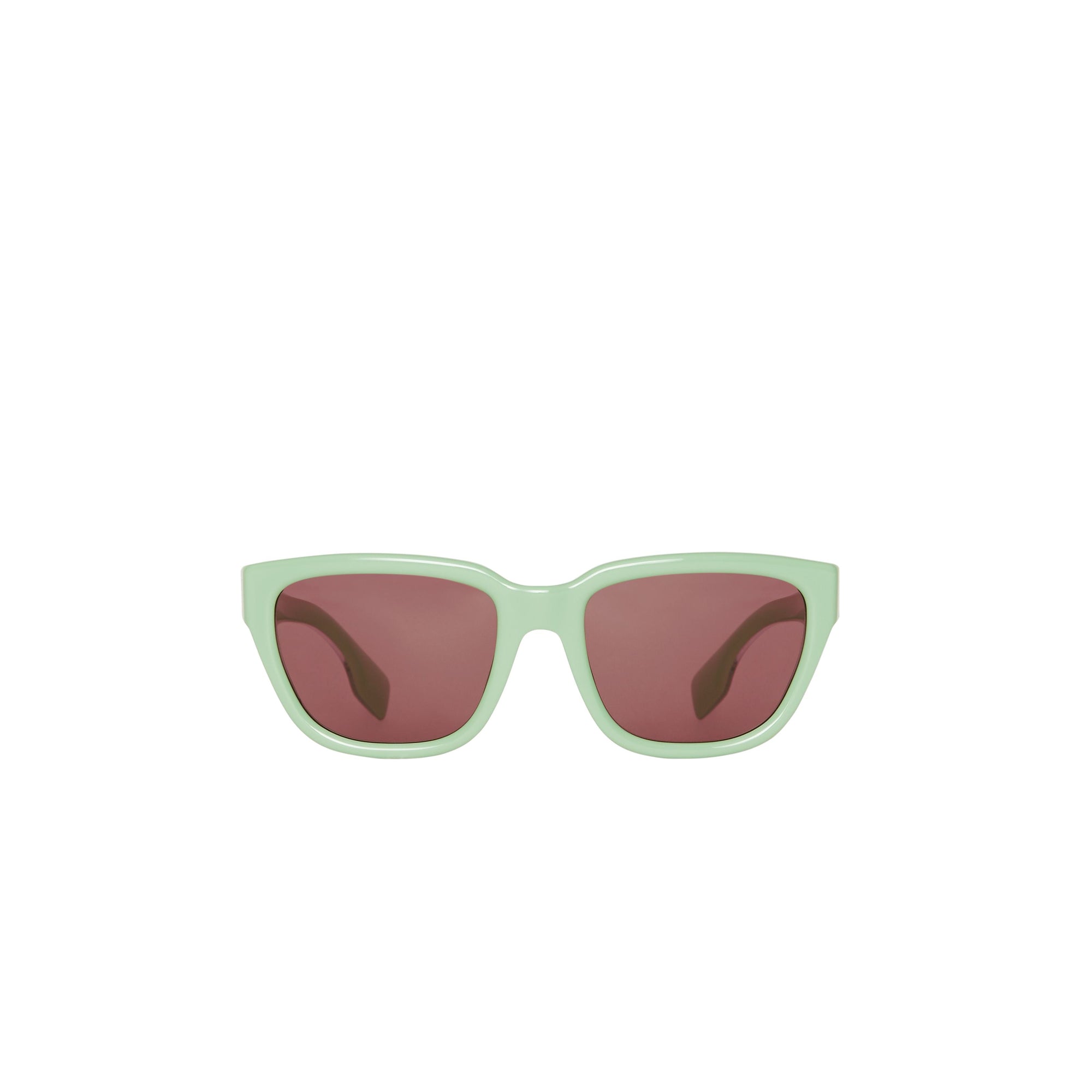 Lunettes de soleil à monture carrée - Vert menthe