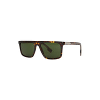 Lunettes de soleil à monture droite - Écaille de tortue