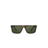 Lunettes de soleil à monture droite - Écaille de Tortue