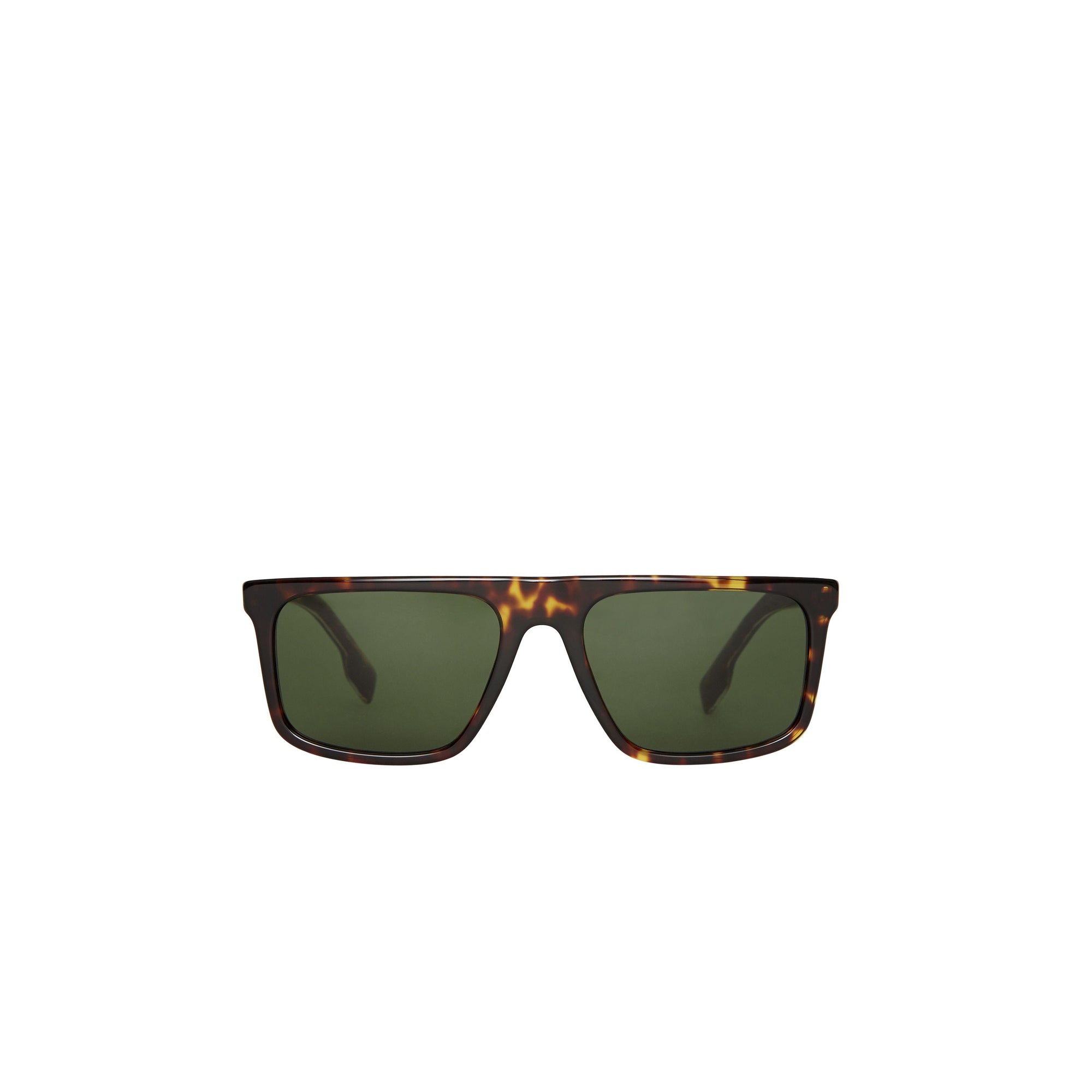 Lunettes de soleil à monture droite - Écaille de Tortue