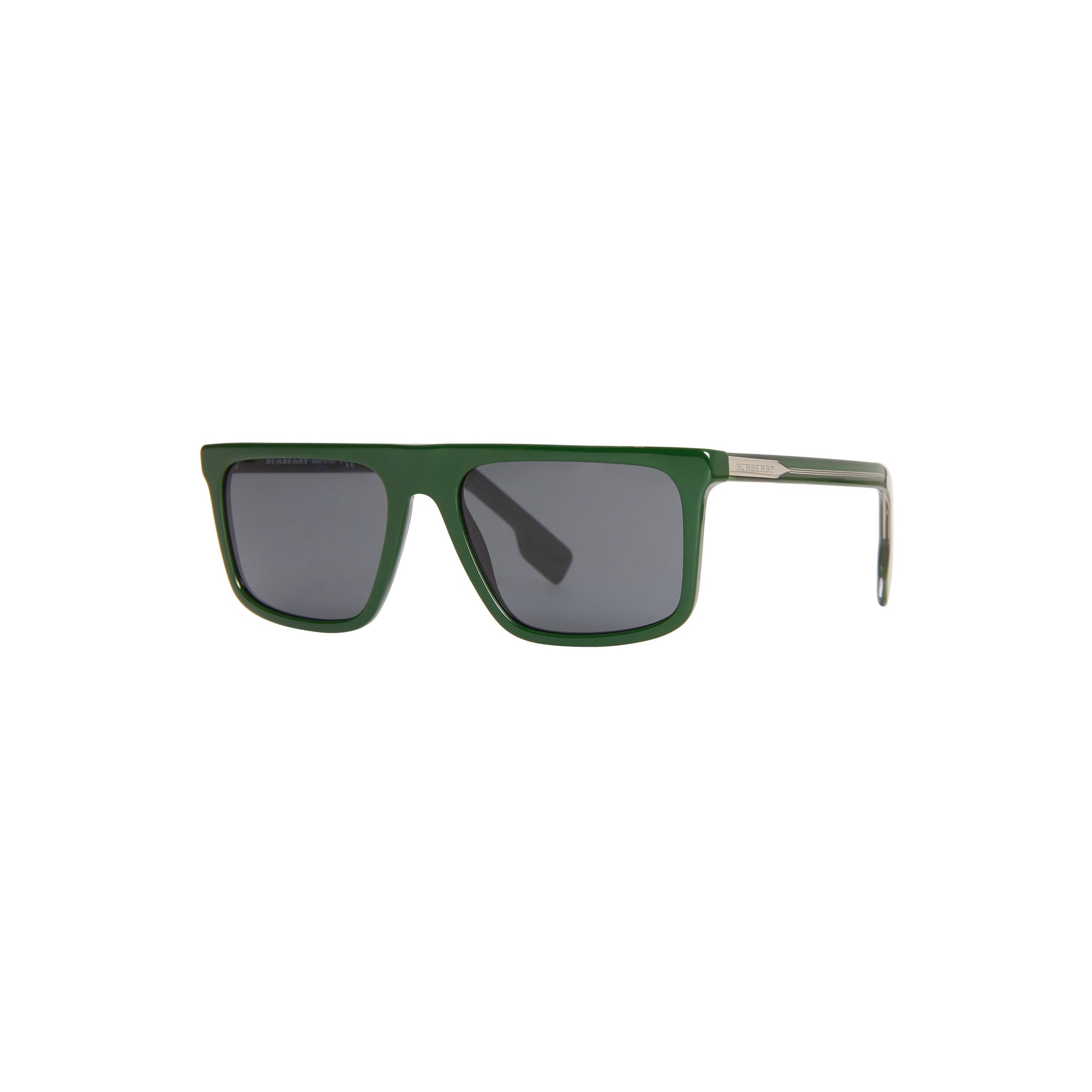 Lunettes de soleil à monture droite - Vert