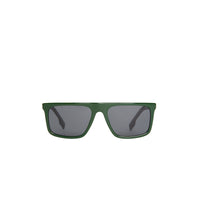 Lunettes de soleil à monture droite - Vert