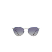 Lunettes de soleil aviateur avec détail pailleté - Bleu