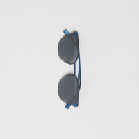 Lunettes de soleil rondes - Bleu
