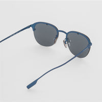 Lunettes de soleil rondes - Bleu