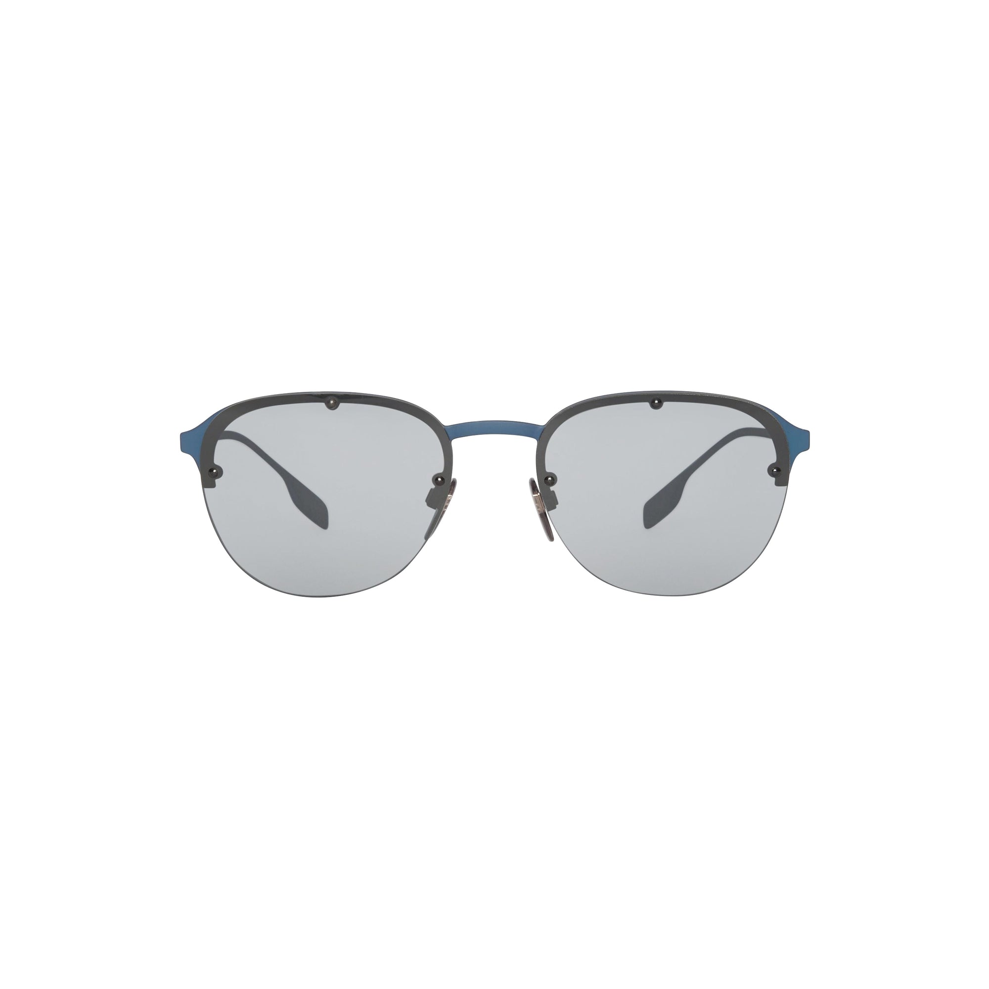Lunettes de soleil rondes - Bleu