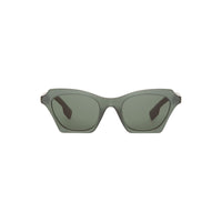 Lunettes de soleil à monture papillon - Vert