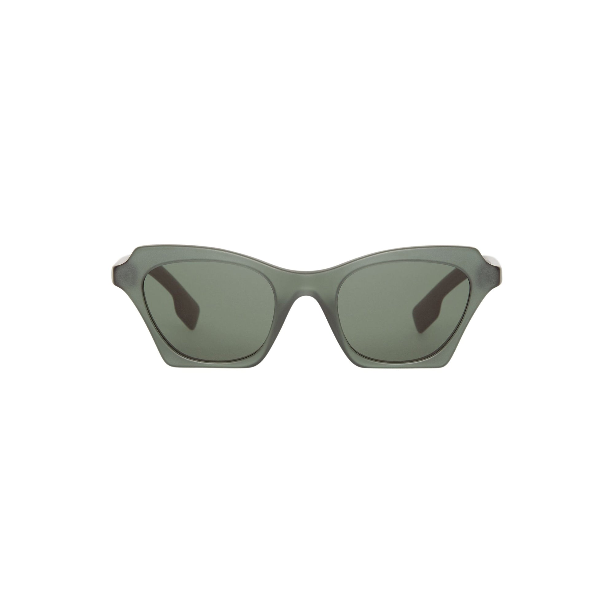 Lunettes de soleil à monture papillon - Vert