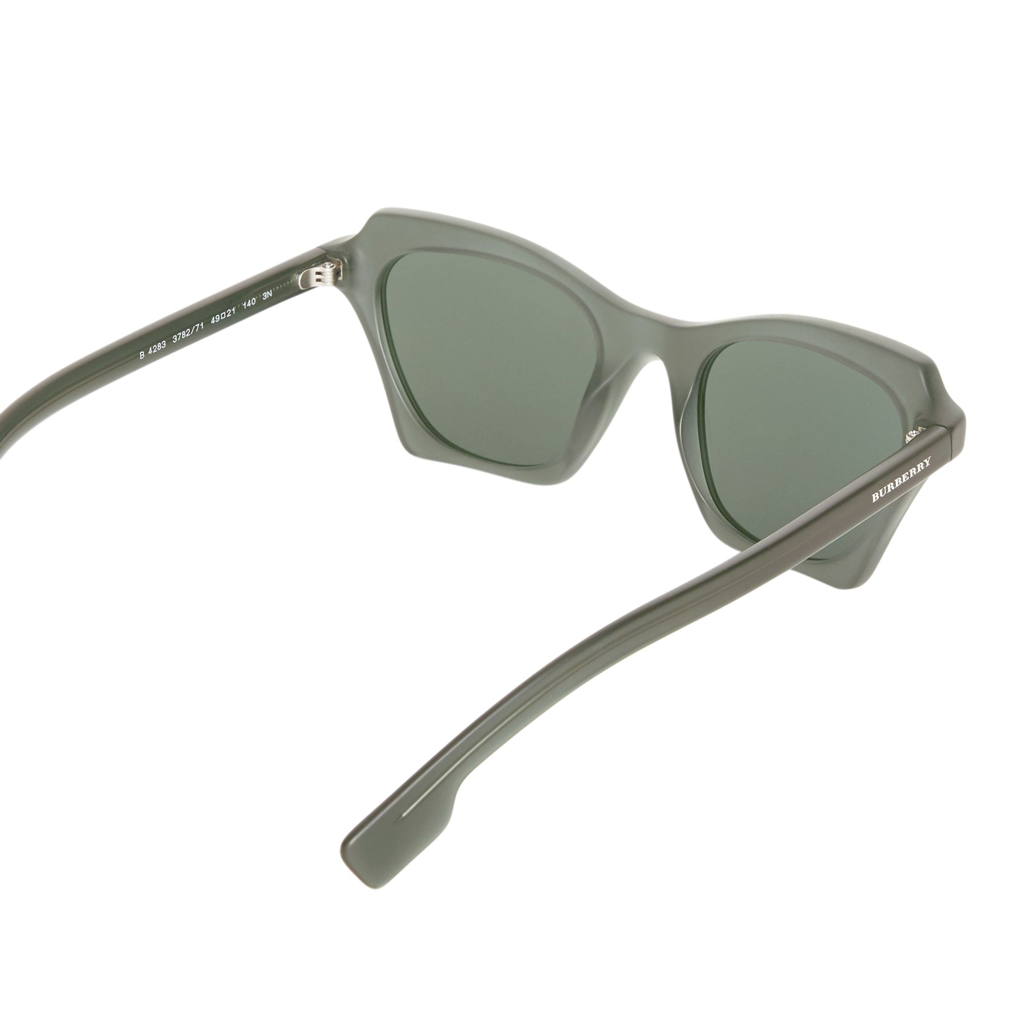 Lunettes de soleil à monture papillon - Vert