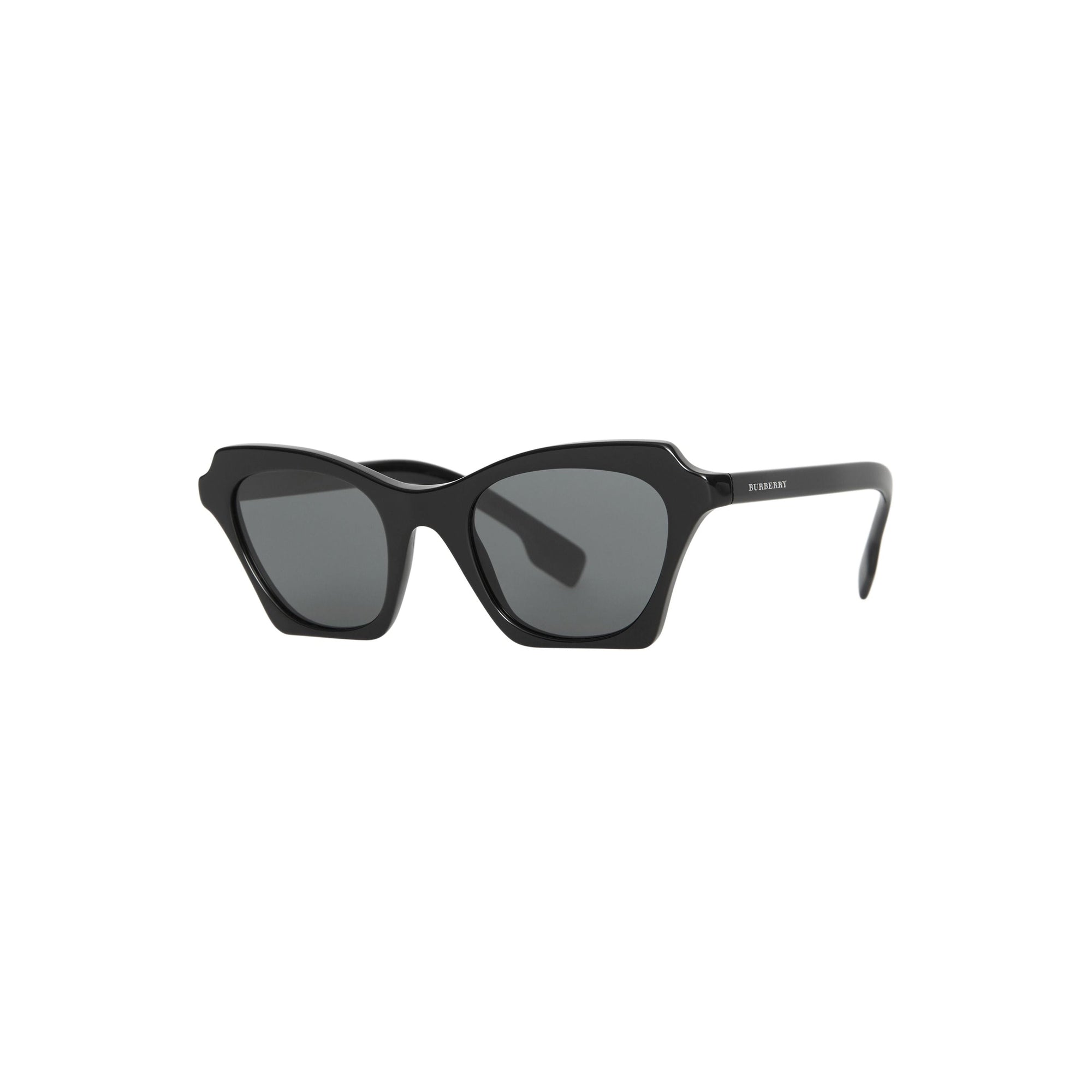 Lunettes de soleil à monture papillon - Noir