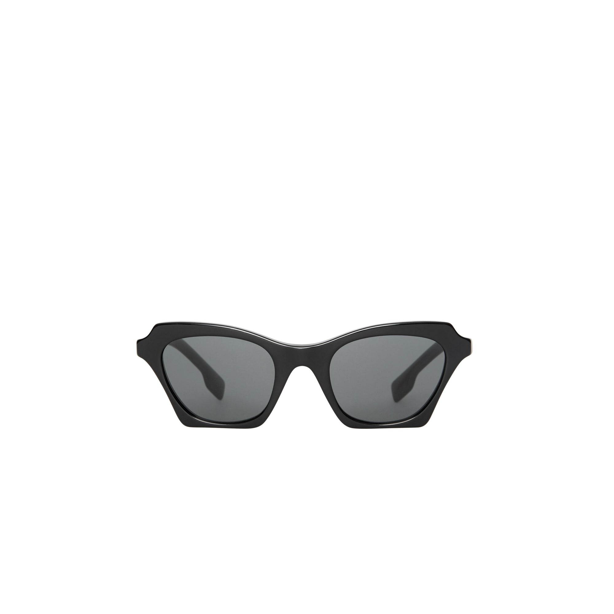 Lunettes de soleil à monture papillon - Noir