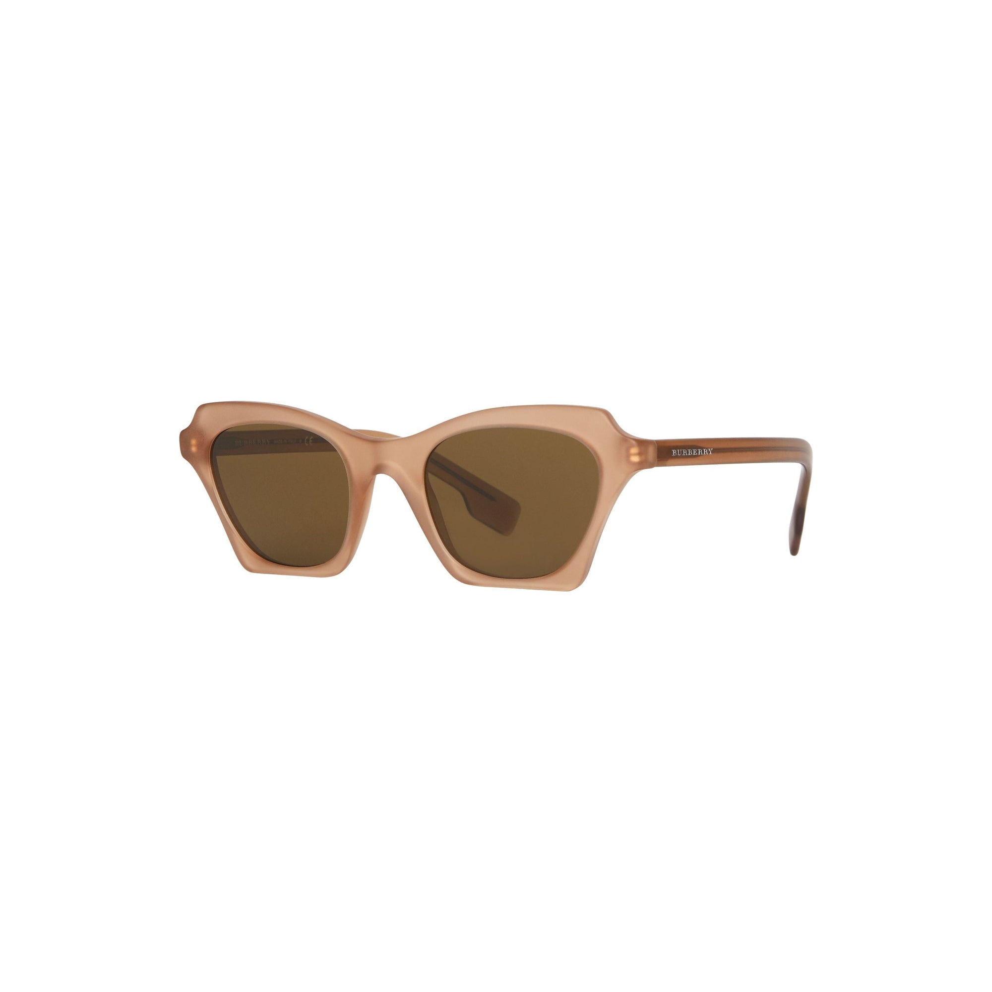 Lunettes de soleil à monture papillon - Marron
