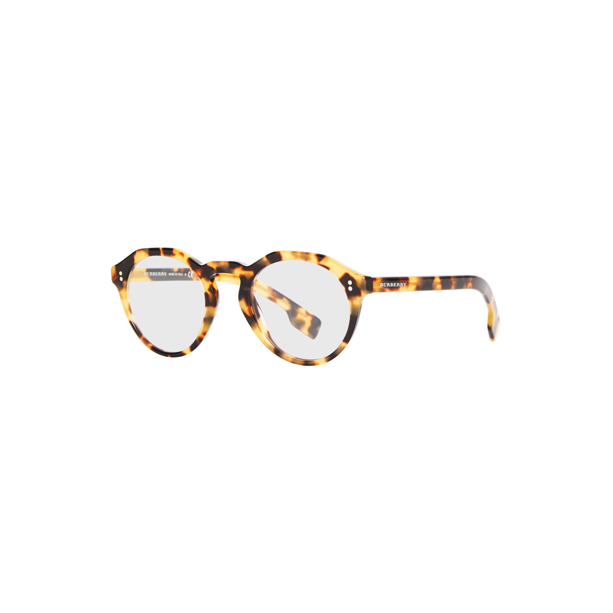 Lunettes de vue à monture ronde et pont en trou de serrure - Écaille de tortue