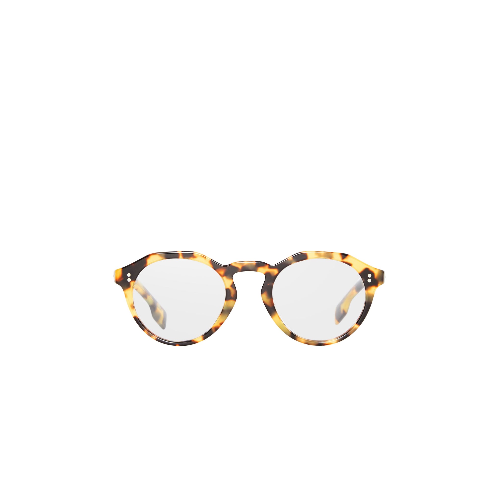 Lunettes de vue à monture ronde et pont en trou de serrure - Écaille de tortue