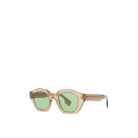 BROWN Lunettes de soleil à monture géométrique